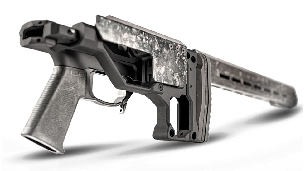 Christensen Arms Modern Precision Rifle Chassis, 17 in, Remington 700, Short Action, Black Anodized, Medium, 810-00001-01