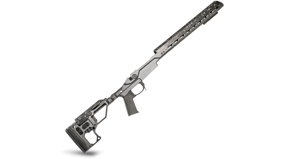Christensen Arms Modern Precision Rifle Chassis, 17 in, Remington 700, Short Action, Tungsten Cerakote, 810-00001-22