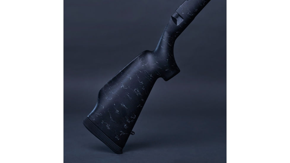 Christensen Arms Monte Carlo Stock, Short Action, Right Hand, Black with Gray webbing, Medium, 810-00006-00