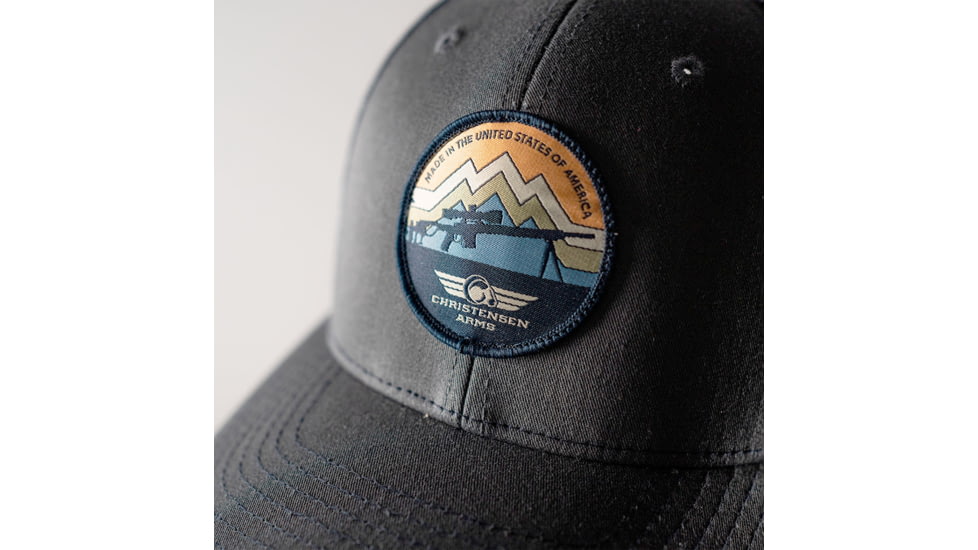 Christensen Arms Mountain MPR Logo Cap, Gray/Navy, One size, 720-00126-00