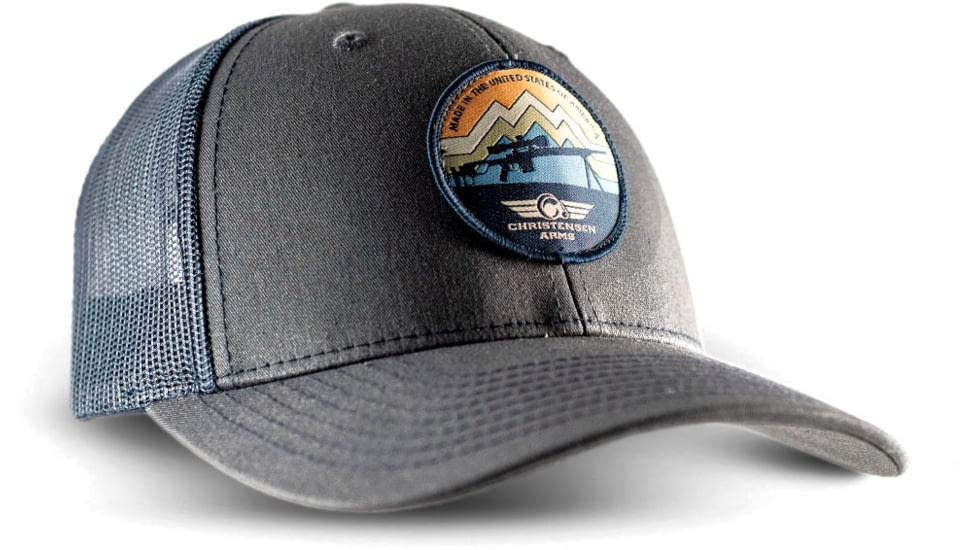 Christensen Arms Mountain MPR Logo Cap, Gray/Navy, One size, 720-00126-00