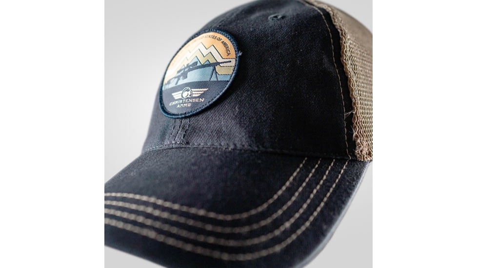 Christensen Arms Mountain MPR Logo Unstructured Cap, Navy, One size, 720-00127-00