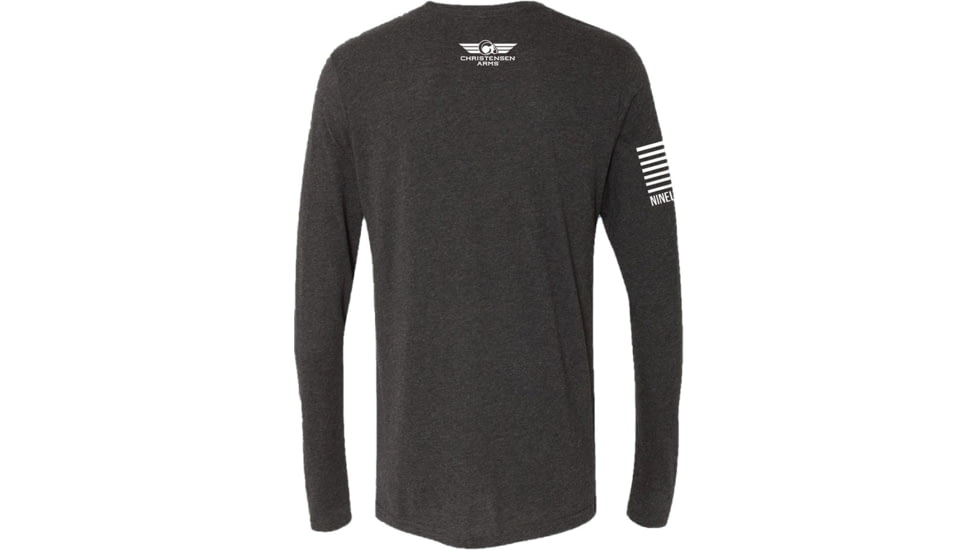 Christensen Arms Mountains Long Sleeve Shirt - Men's, Small, Charcoal Black, 720-00092-00