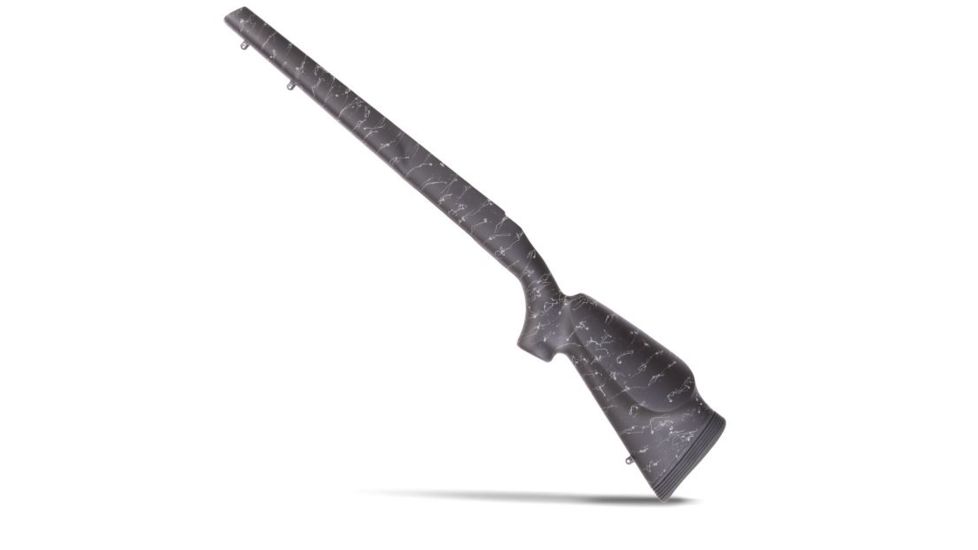 Christensen Arms Rogue Monte Carlo Carbon Right Hand Carbon Sporter Channel Rifle Stock, Black/Gray, Long Action CA11154-1-1-1-12