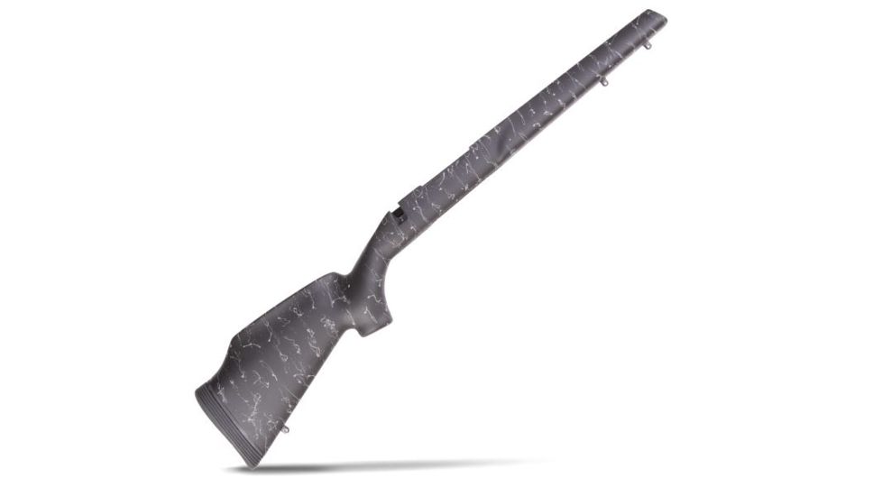 Christensen Arms Rogue Monte Carlo Carbon Right Hand Carbon Sporter Channel Rifle Stock, Black/Gray, Long Action CA11154-1-1-1-12