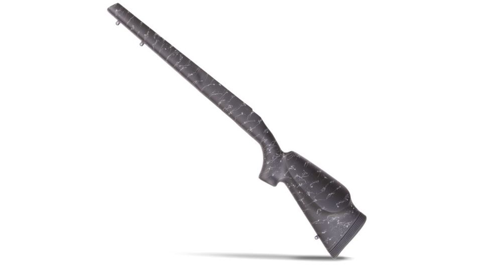 Christensen Arms Rogue Monte Carlo Carbon Right Hand Carbon Sporter Channel Rifle Stock, Black/Gray, Short Action CA11154-1-2-1-12