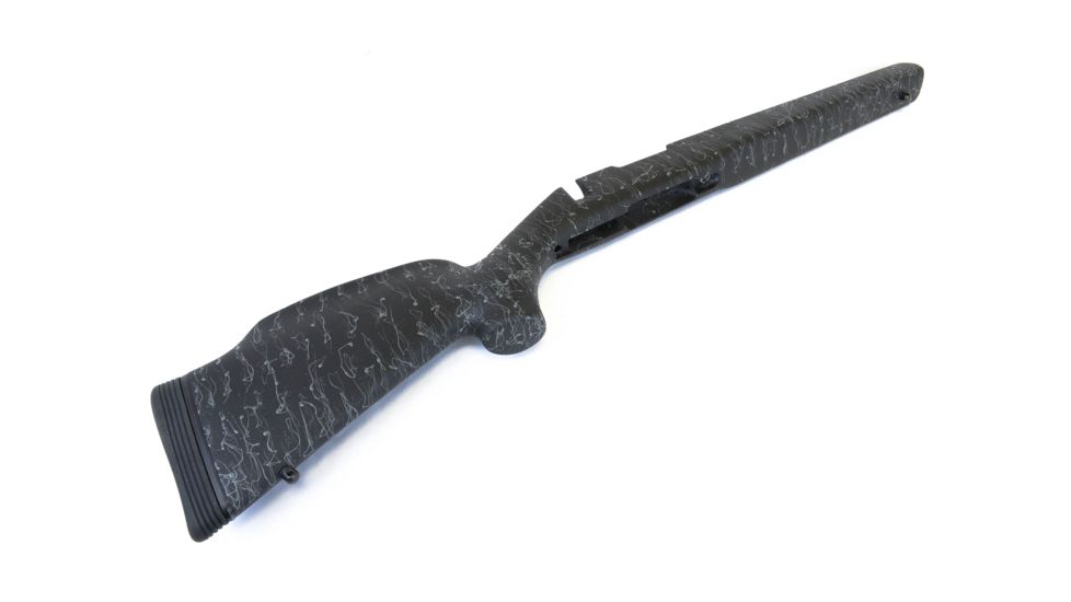 Christensen Arms Rogue Monte Carlo Carbon Right Hand Carbon Sporter Channel Rifle Stock, Black/Gray, Short Action CA11154-1-2-1-12