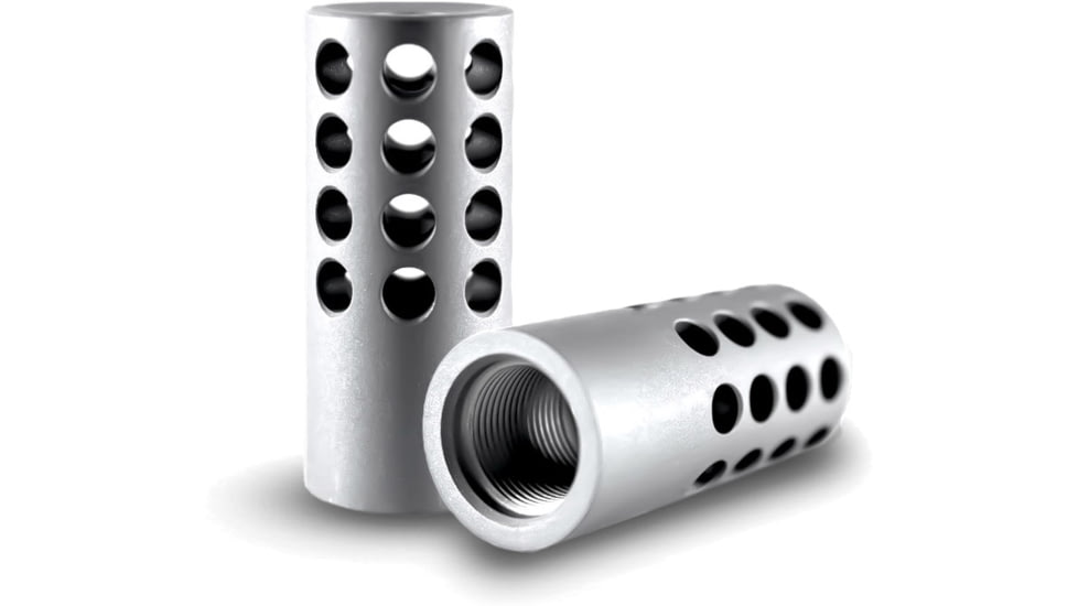 Christensen Arms Titanium Radial Brake, .30 Caliber, Titanium, Medium, 5/8-24, 810-00016-01