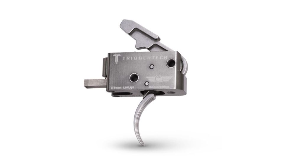 Christensen Arms VTAC Trigger, Curved Shoe - VTAC 3G / CA-10 DMR Trigger Assembly, Stainless Steel CA1005-CA