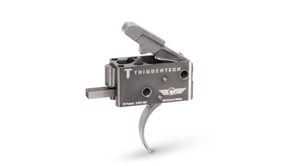 Christensen Arms VTAC Trigger, Curved Shoe - VTAC 3G / CA-10 DMR Trigger Assembly, Stainless Steel CA1005-CA