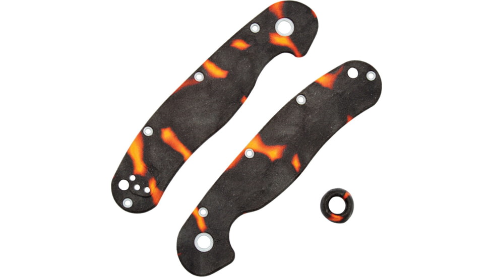 Chroma Scales RAT II Lava Handle Scales, Textured Nylon PA12, 1006-0012-001-GA