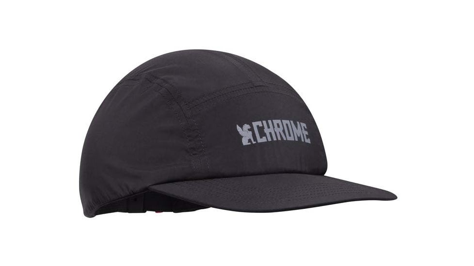 Chrome Industries 5 Panel Hat DE70559E, Black, AC-210-BK-NA-NA