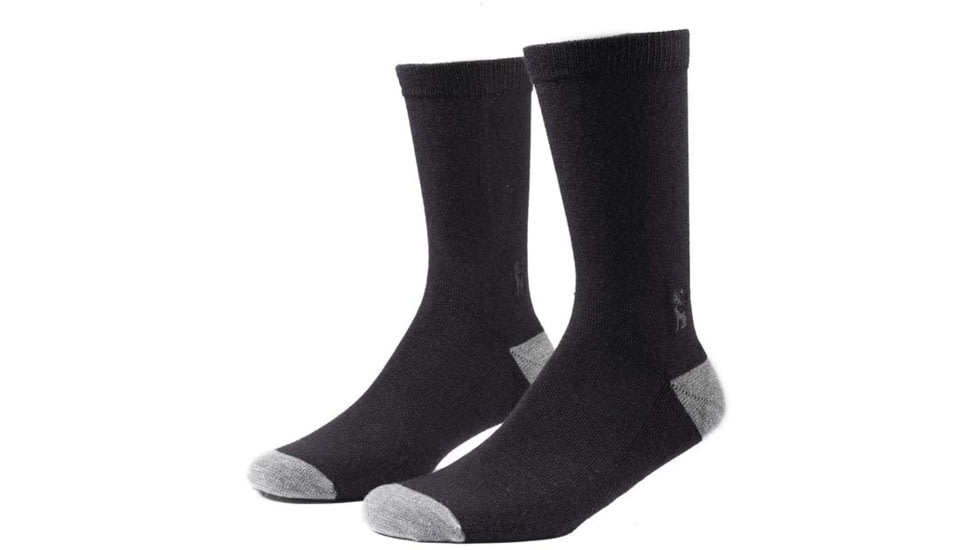 Chrome Industries Merino Crew Socks 4FB5FE33, Black, SM / MD, AC-236-BK-NA-SM/MD