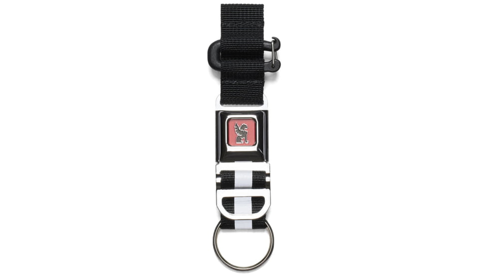 Chrome Industries Mini Buckle Keychain, Silver, One Size, AC-249-NONE-NA-NA