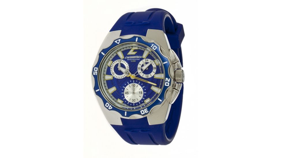 Chronotech Active Boy 7117  Watch - Blue Band, Blue Face Ct.7117b/03