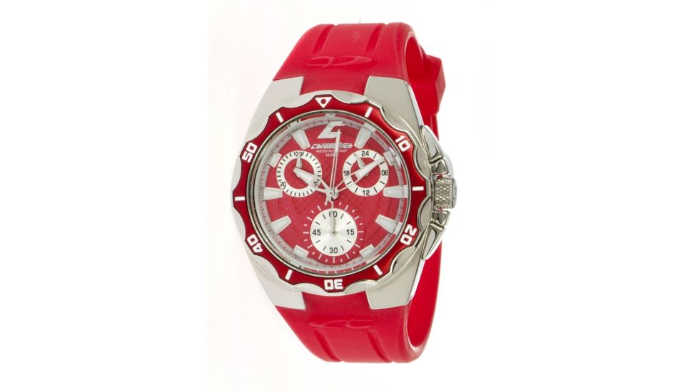 Chronotech Active Boy 7117  Watch - Red Band, Red Face Ct.7117b/07