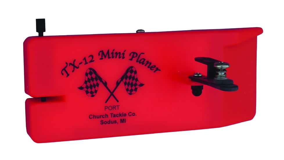 Church Tackle Co. TX12 Mini Planer Board Port/Left, 30500