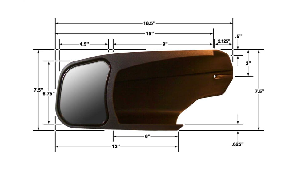 CIPA USA Custom Towing Mirror Set For Chevy/Gmc 14 18, 10950