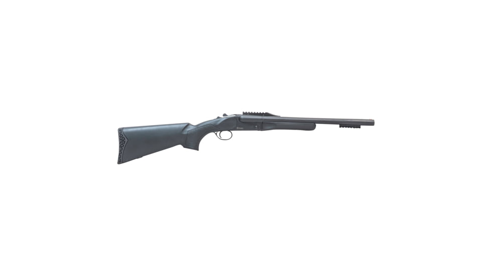 Citadel Boss Tac S Coach SXS Break Action Shotgun, 20 Gauge, 18.5 inch Barrel, Synthetic, Wood, 2 Round Capacity, Wood, CITBTACS2018