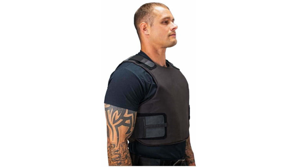 Citizen Armor Covert Body Armor and Carrier, C3 Elite IIIA+, Black, AT-E103BK