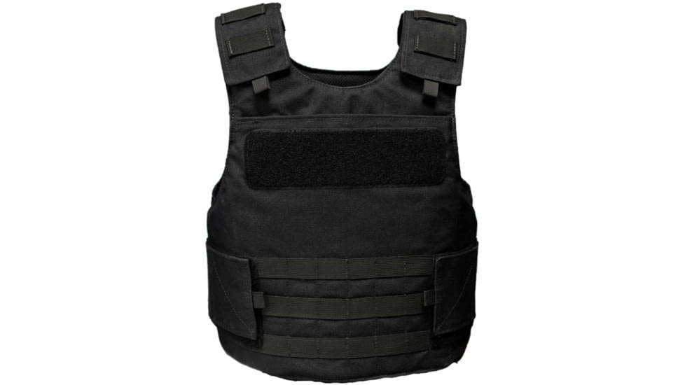 Citizen Armor Light Tactical Body Armor and Carrier, C1 Standard IIIA, Black, AT-S091BK