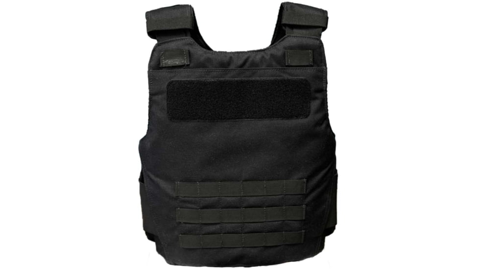 Citizen Armor Light Tactical Body Armor and Carrier, C1 Standard IIIA, Black, AT-S091BK