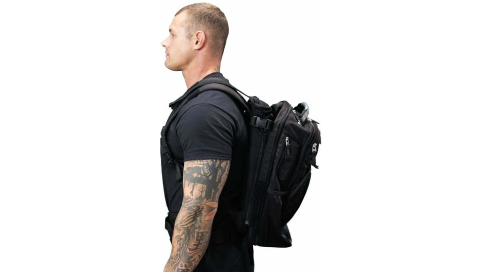 Citizen Armor Ready to Go Bulletproof Backpack and Vest, Standard IIIA, Black, One Size, AT-S033BKO