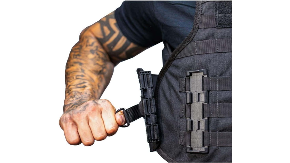 Citizen Armor SHTF Tactical Body Armor and Carrier, C4 Standard IIIA, Black, AT-S074BK