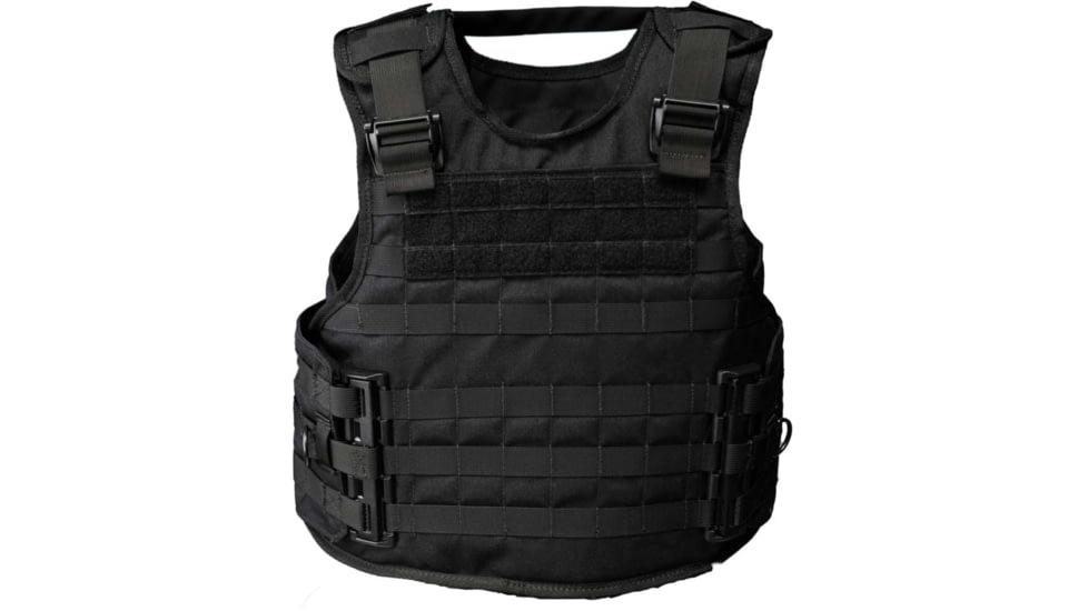 Citizen Armor SHTF Tactical Body Armor and Carrier, C4 Standard IIIA, Black, AT-S074BK