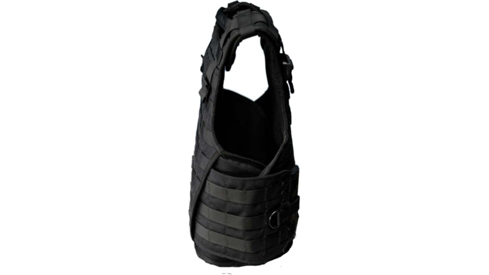 Citizen Armor SHTF Tactical Body Armor and Carrier, C4 Standard IIIA, Black, Large, AT-S074BK