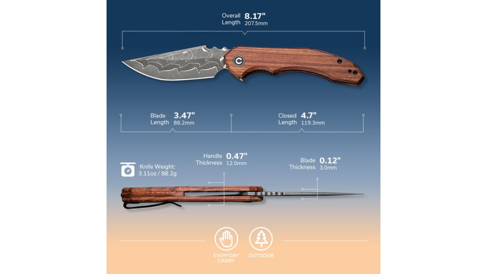 CIVIVI Bluetick Knife - C23050-DS1