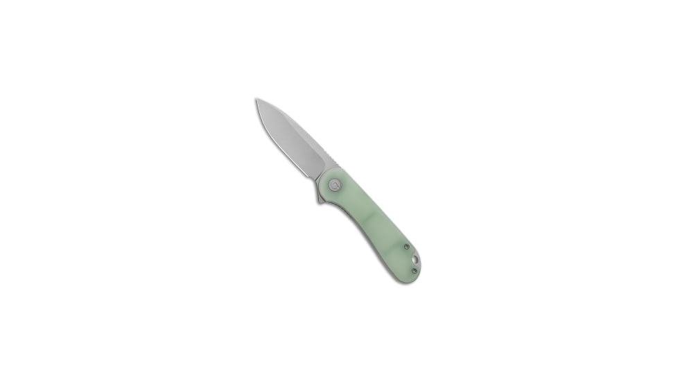 Civivi CIVIVI Elementum Liner Lock Knife Natural G-10 2.9" Bead Blast S35VN, Jade, CPM S35VN, adult, BHQ-113481