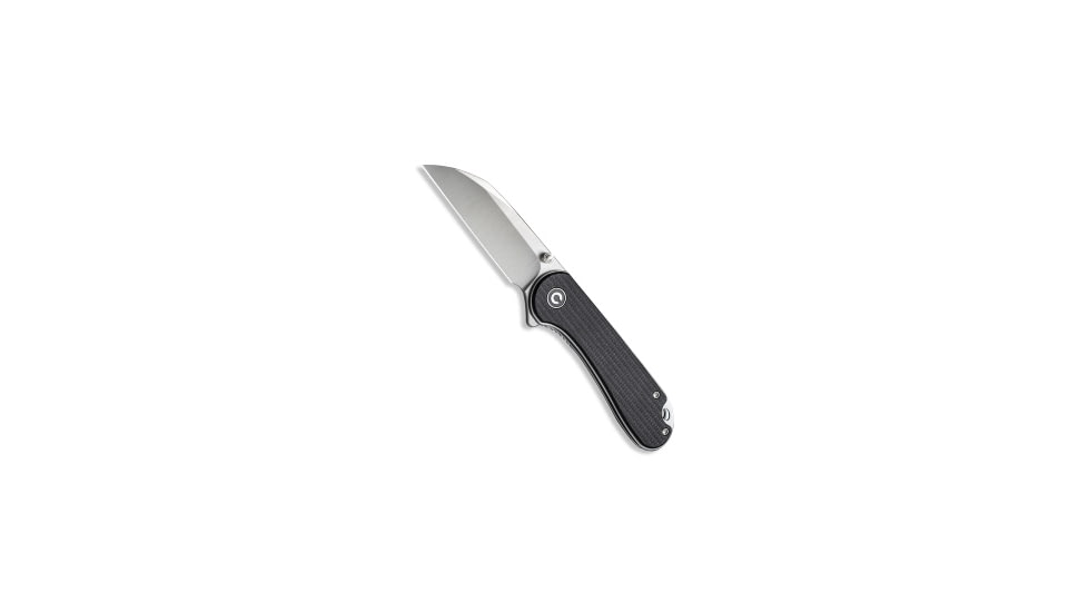 Civivi CIVIVI Elementum Wharncliffe Liner Lock Blk Micarta 3" Satin C18062AF-3 *DISC*, Black, Nitro-V, adult, BHQ-229598