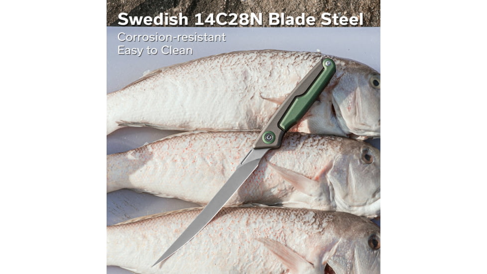 Civivi Knife Shawka 5.81 Grey Green Folding Fillet Knf