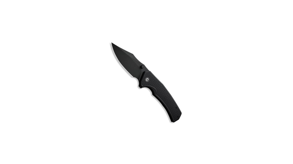 Civivi CIVIVI Vexillum Clip Point Liner Lock Knife Black G-10 3.8" Black SW, Black, Nitro-V, adult, BHQ-196471
