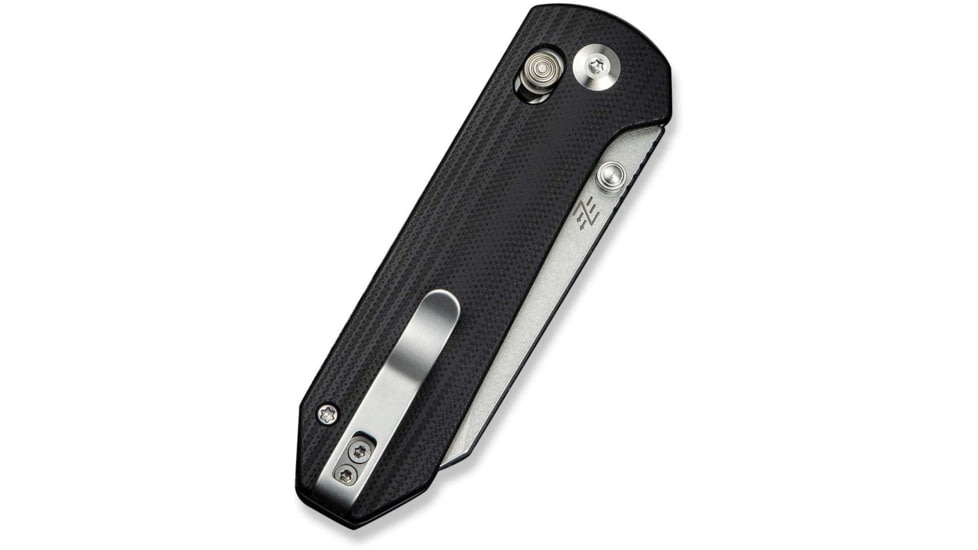 CIVIVI Yonder Thumb Stud &amp; Crossbar Lock Knife Black G10 Handle
