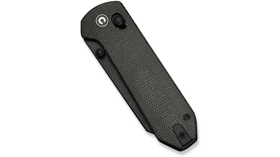 CIVIVI Yonder Thumb Stud &amp; Crossbar Lock Knife Dark Green Canvas Micarta Handle