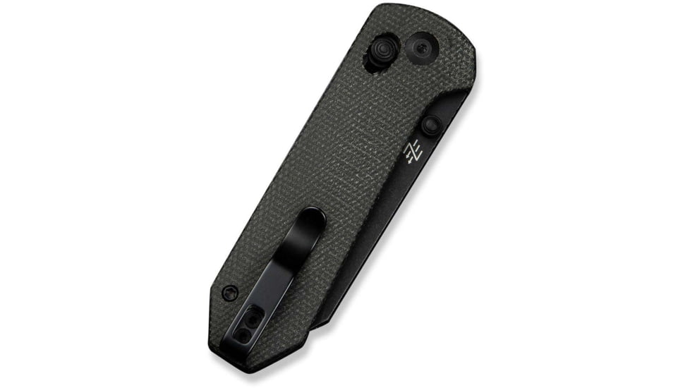 CIVIVI Yonder Thumb Stud &amp; Crossbar Lock Knife Dark Green Canvas Micarta Handle
