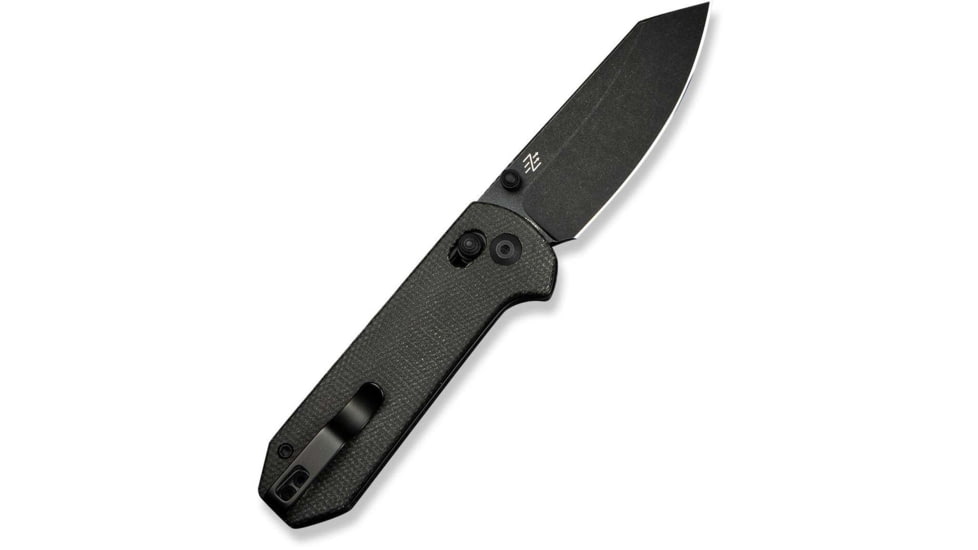 CIVIVI Yonder Thumb Stud &amp; Crossbar Lock Knife Dark Green Canvas Micarta Handle