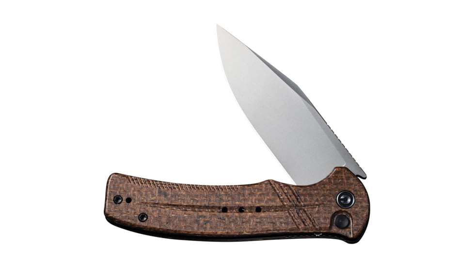 CIVIVI Cogent Button Lock Brown