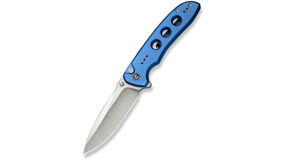 CIVIVI Hyperpulse Flipper &amp; Thumb Stud &amp; Button Lock Knife Aluminum Handle 3.5inch 14c28n Blade C23087a-2 - C23087A-2