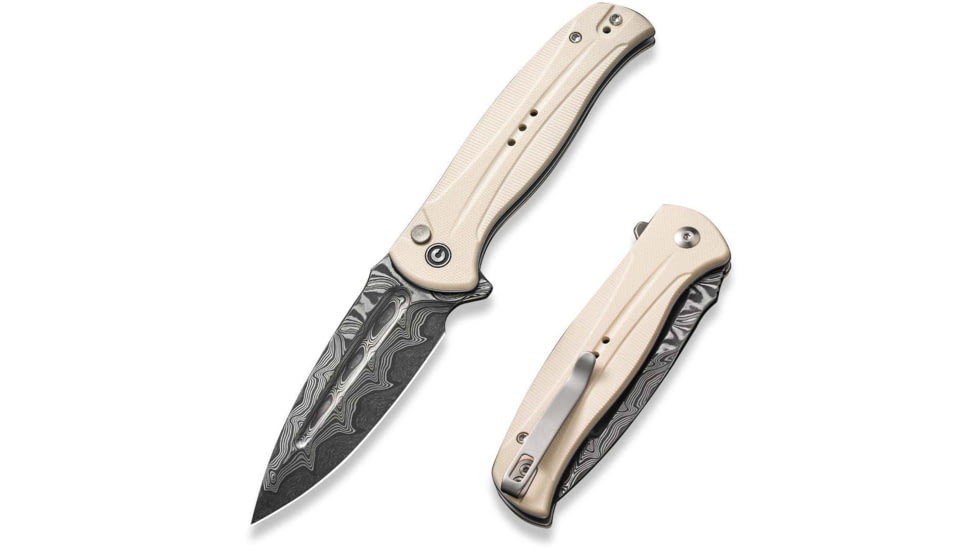 CIVIVI Incindie Flipper &amp; Button Lock Knife - C23053-DS1