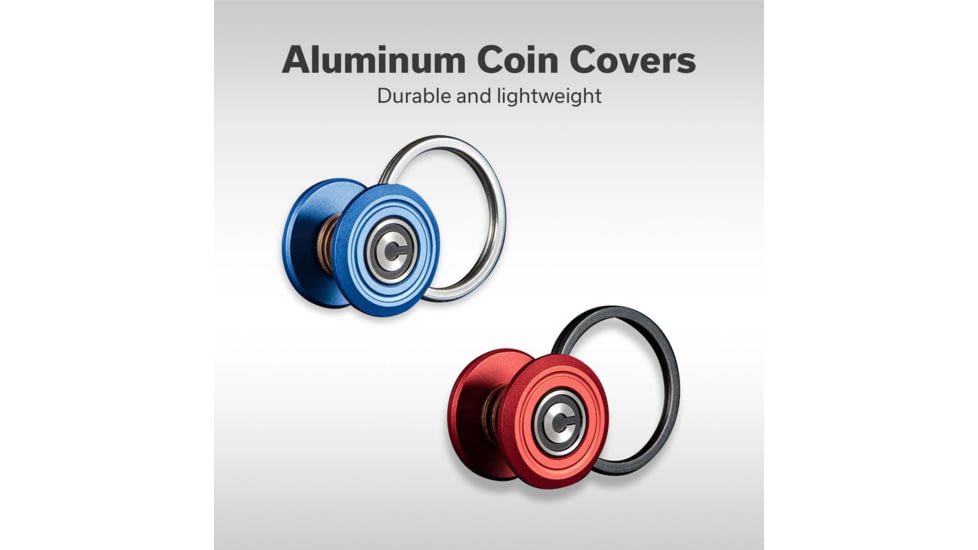 CIVIVI Key Coin Aluminum Pocket Key Organizer, 2 Pack, CIV-C23056-3