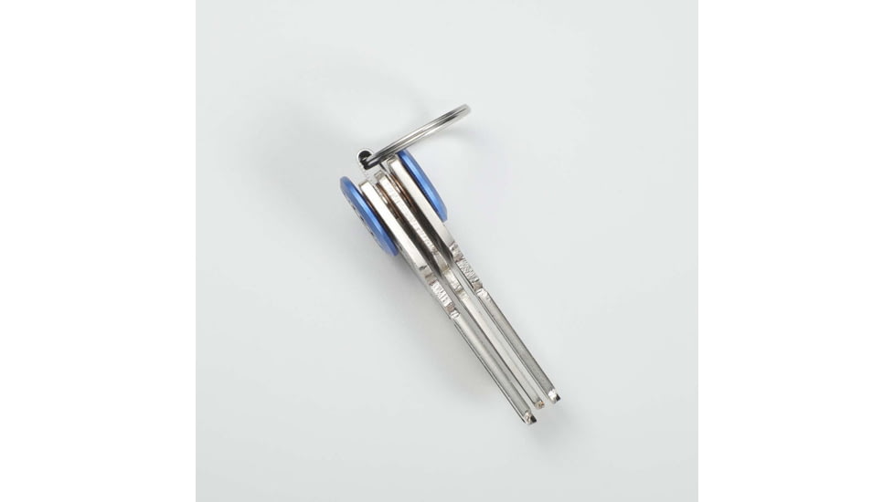 CIVIVI Key Coin Aluminum Pocket Key Organizer, Blue, CIV-C23056-2