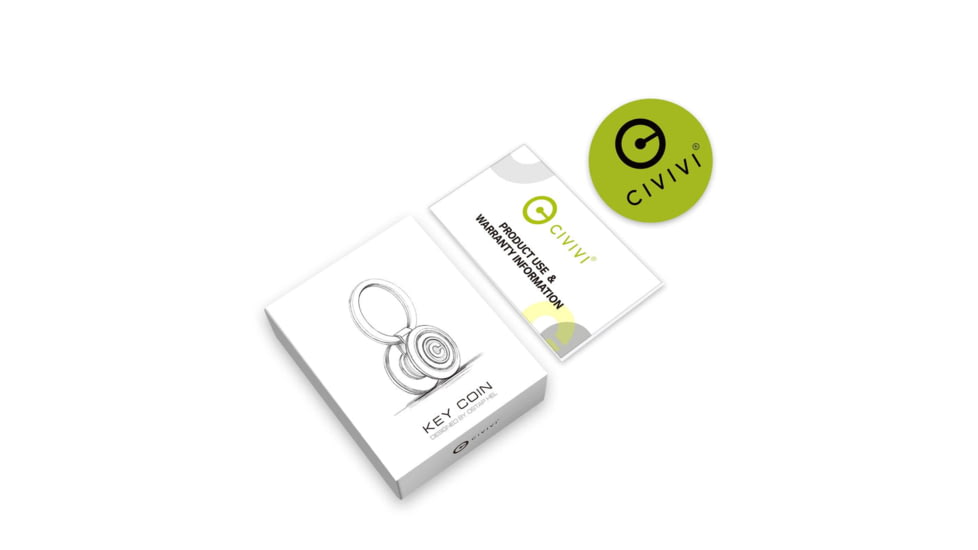CIVIVI Key Coin Aluminum Pocket Key Organizer, Blue, CIV-C23056-2