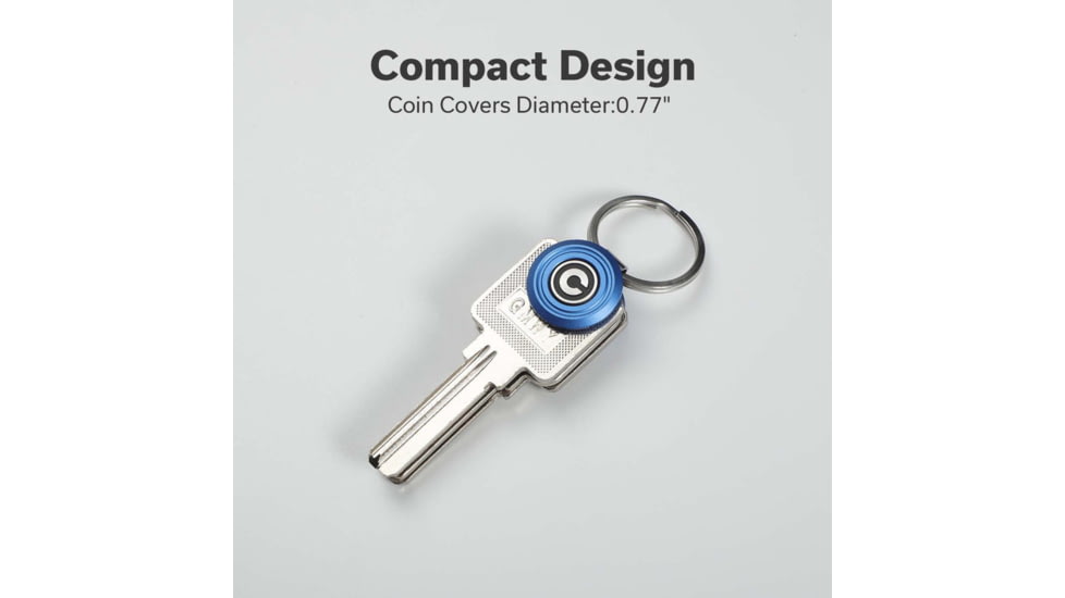 CIVIVI Key Coin Aluminum Pocket Key Organizer, Blue, CIV-C23056-2