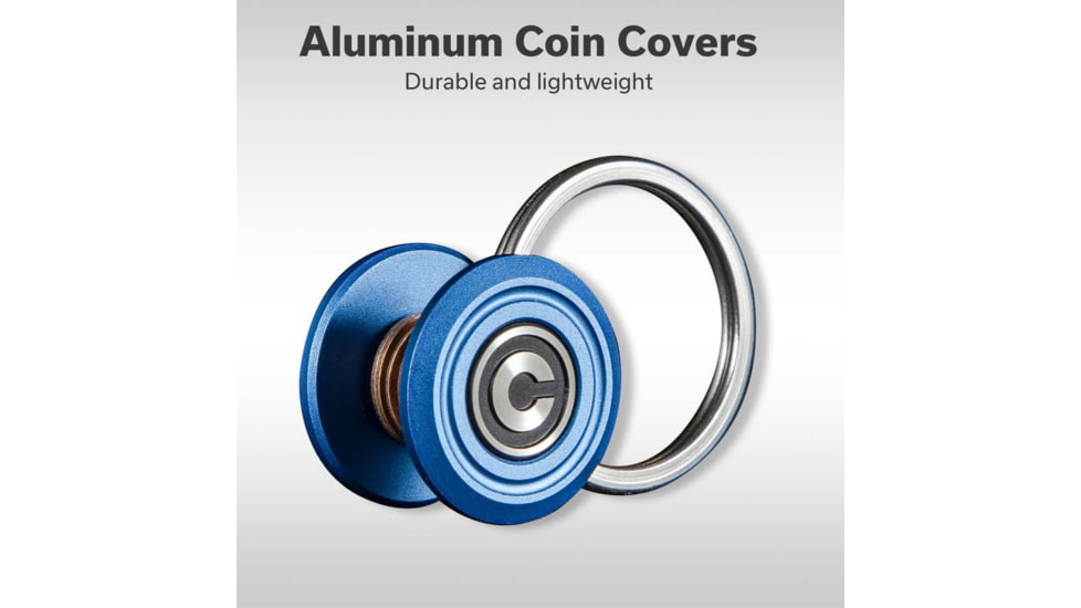 CIVIVI Key Coin Aluminum Pocket Key Organizer, Blue, CIV-C23056-2