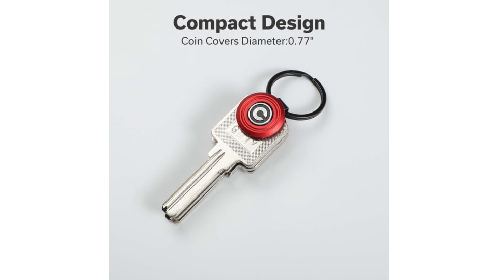 CIVIVI Key Coin Aluminum Pocket Key Organize, Red, C23056-1