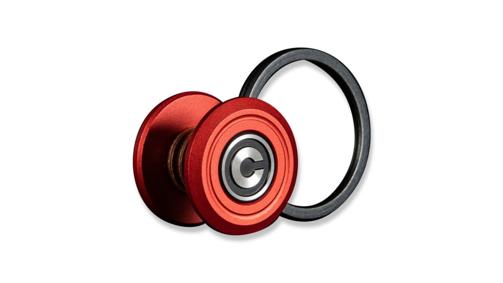 CIVIVI Key Coin Aluminum Pocket Key Organizer, Red, CIV-C23056-1