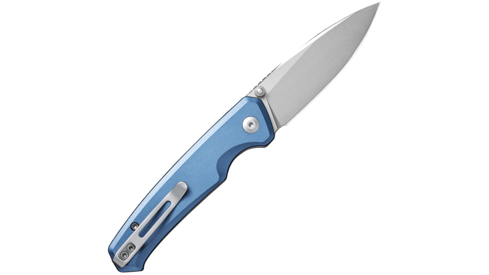Civivi Knife Altus 2.97'' Blue/ Stonewash Button Lock